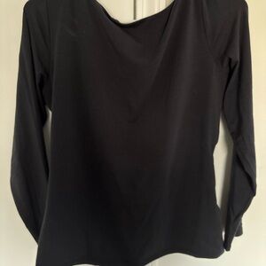 Abercrombie & Fitch Elegant Black Long Sleeve Tee